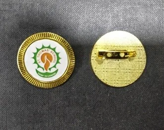 Metal Badge With Pin 7030 S - Bangalore 24 hrs up to 72 hours / Other Cities 4 to 7 days., SBG