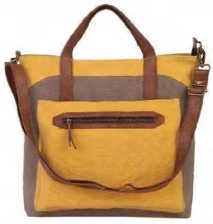 Mona B Farrah Tote Golden Rod - Bangalore 24 hrs up to 72 hours / Other Cities 4 to 7 days., ROC