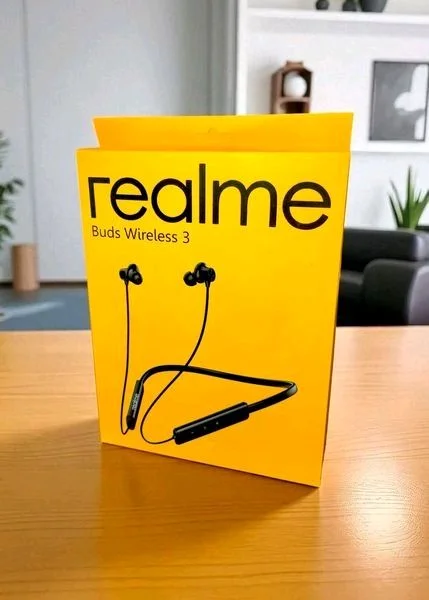 Realme Wireless 3 RMA2119 Bluetooth Neckband Earphones | Up to 40 Hours Playback | Fast Charging | Deep Bass | Magnetic Earbuds