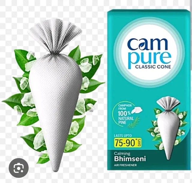 MANGALAM CAMPHOR CONE - 60 GM (FRAGRANCE- BHIMSENI) - *** LOW PRICE GUARANTEE ***