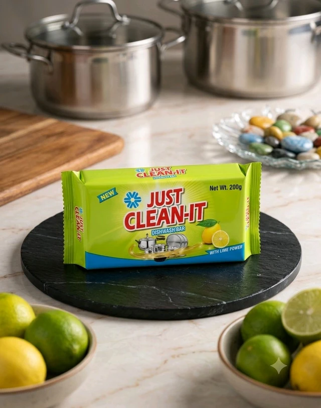 Just Clean It Dish Bar 200gm 