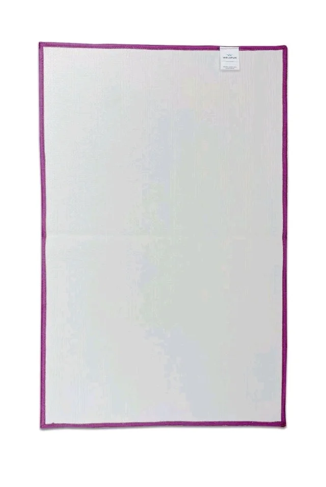 welspun drylon mats BIG size { 50*80 } PURPLE - Seance, 50 cm * 80 cm, antiskid machine wash