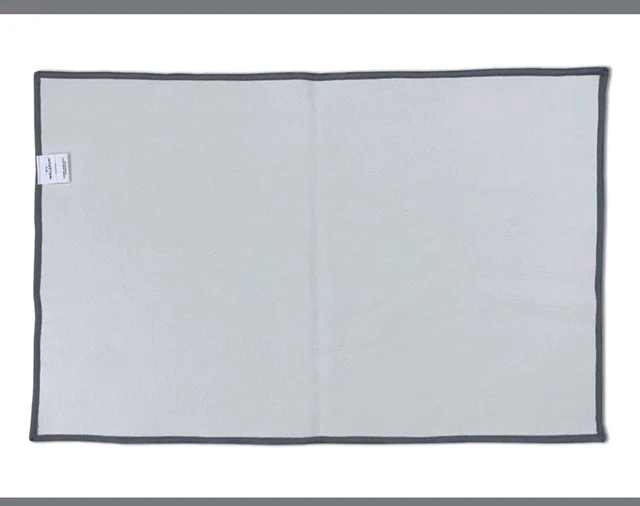welspun drylon mats BIG size { 50*80 } DARK GRAY - Dorado, 50cm * 80cm