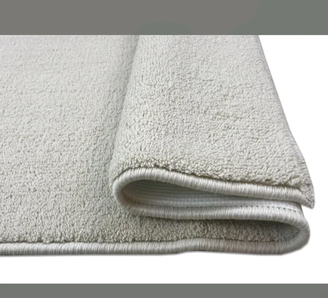 welspun drylon mats BIG size { 50*80 } CREAM WHITE 