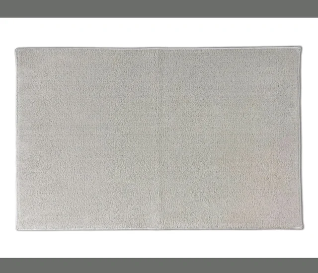 welspun drylon mats BIG size { 50*80 } CREAM WHITE - Mercury, 50cm * 80cm