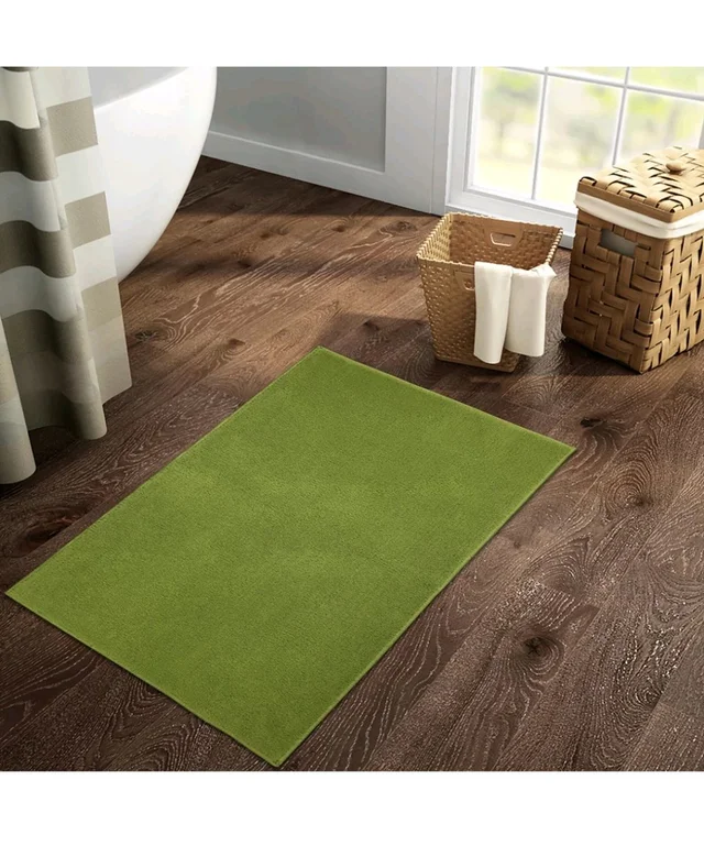 welspun drylon mats BIG { 50*80 } GARDEN GREEN - Japanese Laurel, 50cm* 80cm