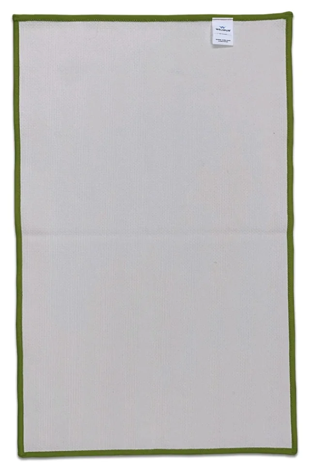 welspun drylon mats BIG { 50*80 } GARDEN GREEN - Japanese Laurel, 50cm* 80cm