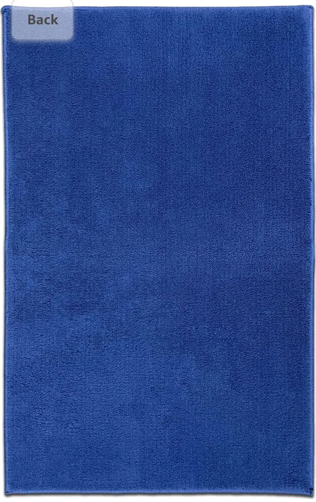 welspun drylon mats BIG size { 50*80 } DARK BLUE - Blue, 50cm * 80cm