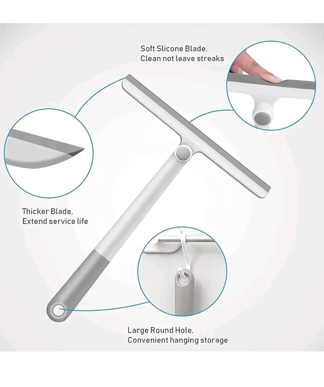 360° rotating glass wiper