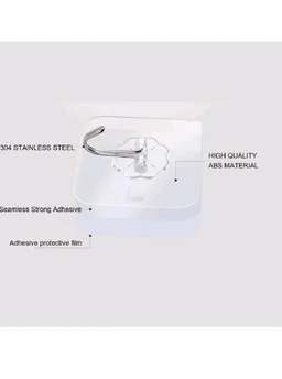 transparent wall hook ( 9 pcs )