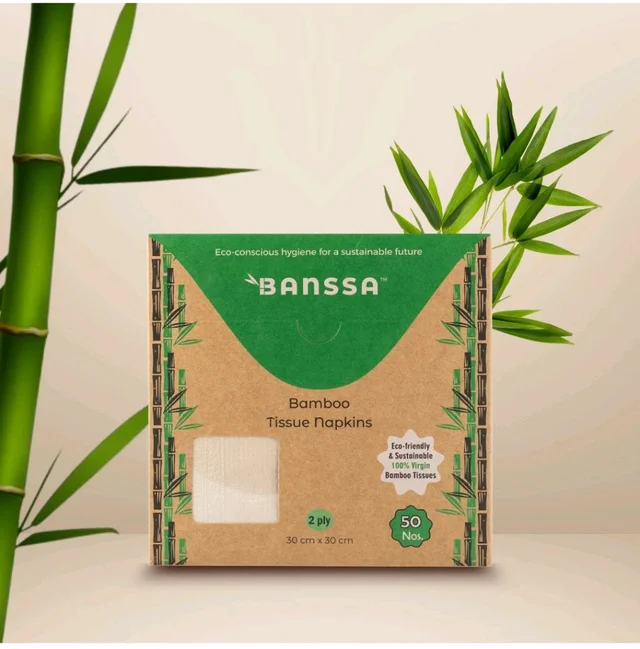 Bannsa bamboo tissue napkins 