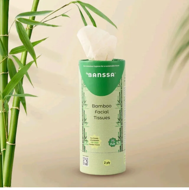 Banssa bamboo fecial tissue box