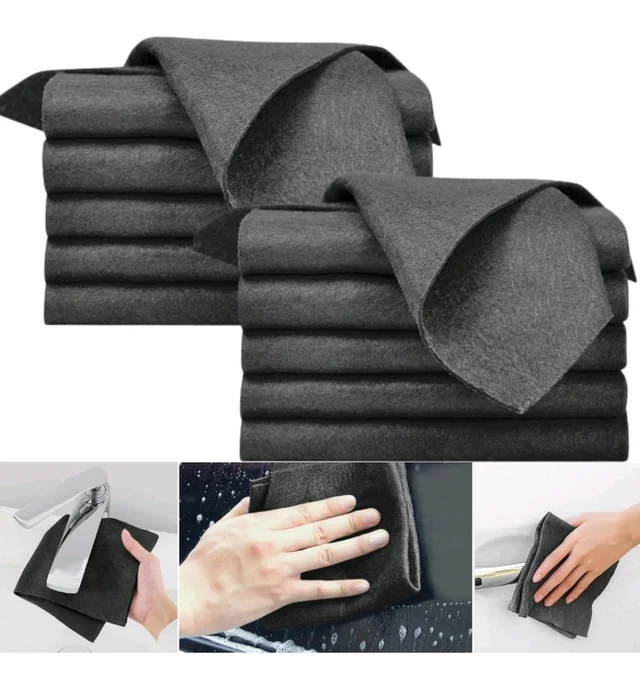 GRAY magic cleaning cloth ( 1 pcs ) (13*20 inch ) 