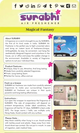 Surbhi Air Freshener ( Magical Fantasy)