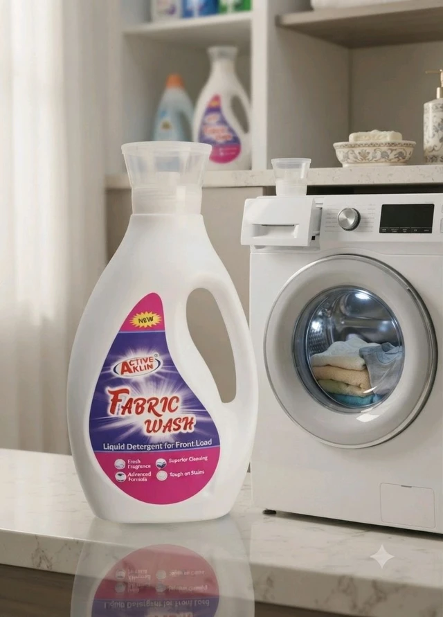 Fabric wash ( Front load ) liquid detergent 1 ltr