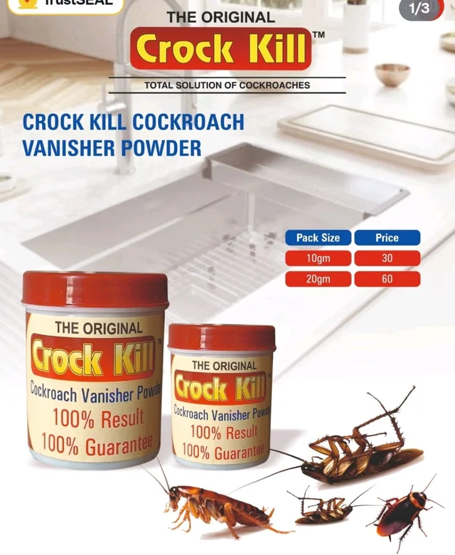 crock kill crockroach powder