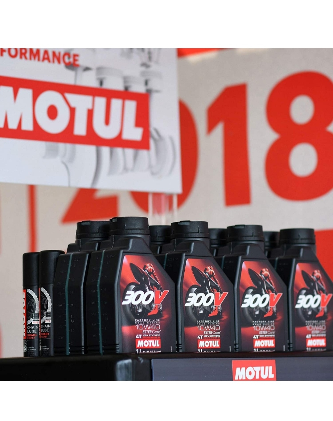 Motul 300V Factory Line Ester Core Fully Synthetic 10W-40 Petrol