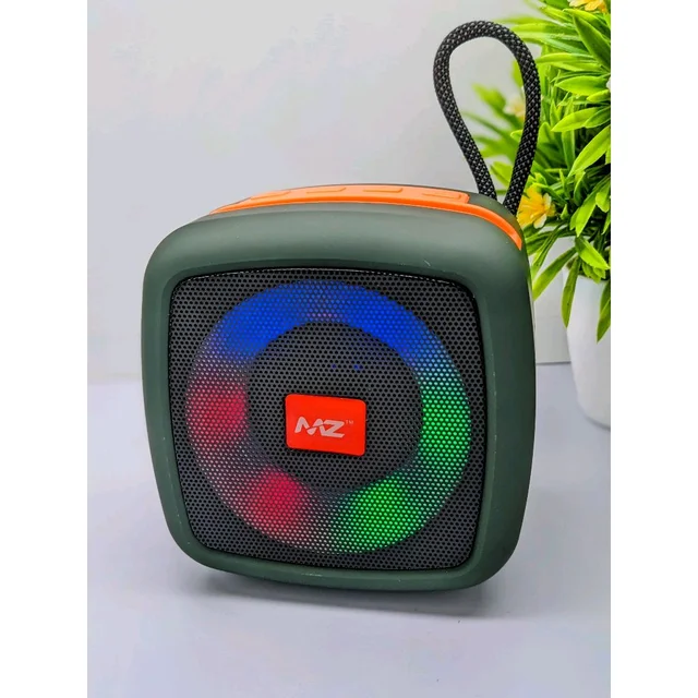 ORIGINAL MZ M13VP (PORTABLE BLUETOOTH SPEAKER) Dynamic Thunder Sound Built in Disco Light 5 W Bluetooth Speaker (Stereo Channel)