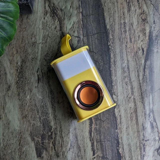 New Bluetooth Speaker Stereo TWS Bluetooth Waterproof Transparent LED Lights Sound Box Mini Portable Speaker