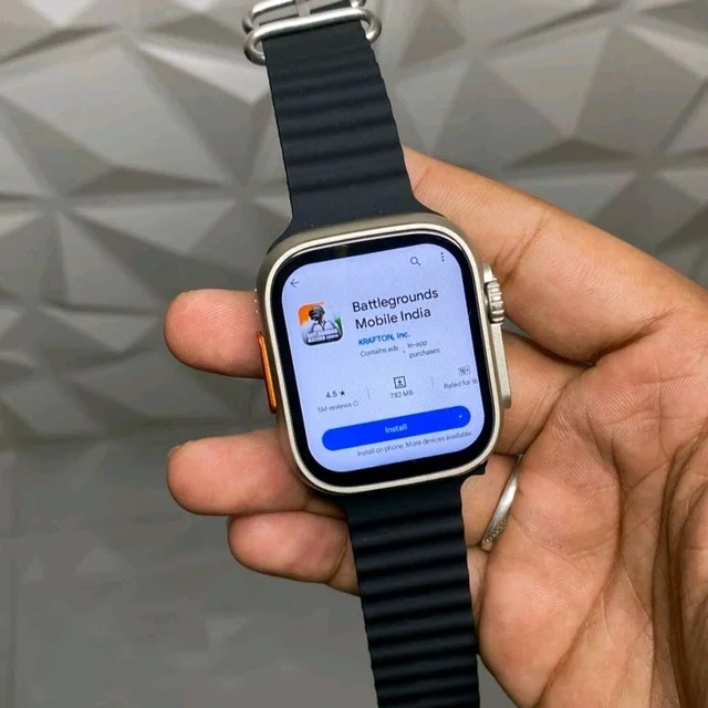 New S8 5G Android Smartwatch – 2025 Honeycomb Edition | AMOLED Display | 1GB RAM, 16GB Storage | Playstore, YouTube, WhatsApp & More