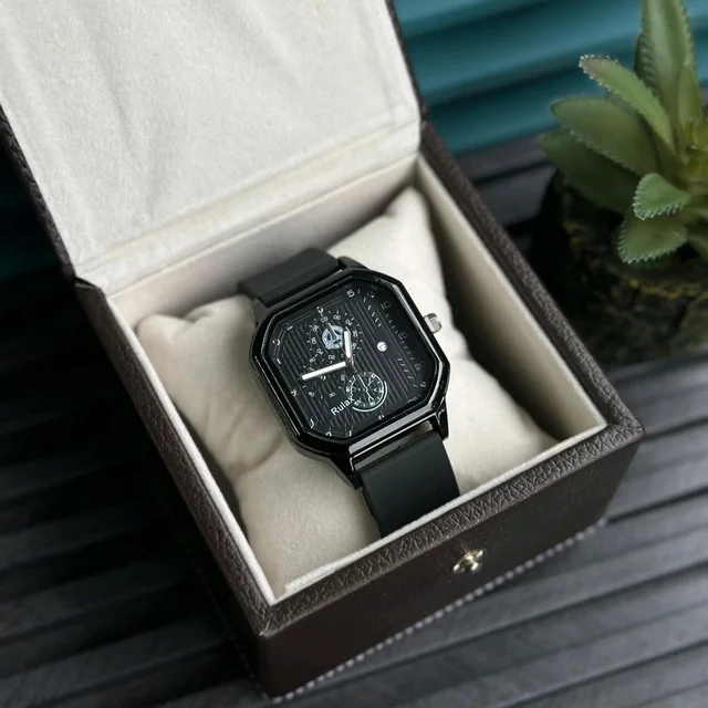 Most Demanded RULAX Analog Quartz Movement Watch With High Quality Strap Best finishing Body & Case