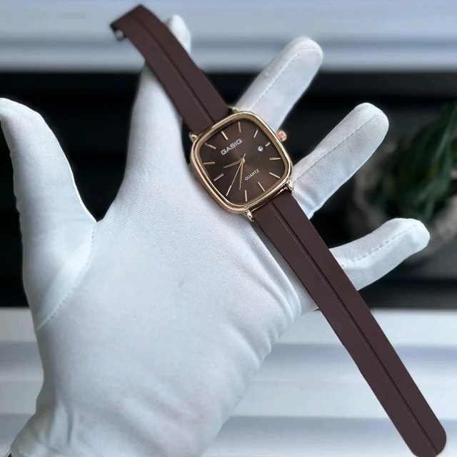 Most Demanded Gasiq Quartz Movement Watch With High Quality Strap Best finishing Body & Case