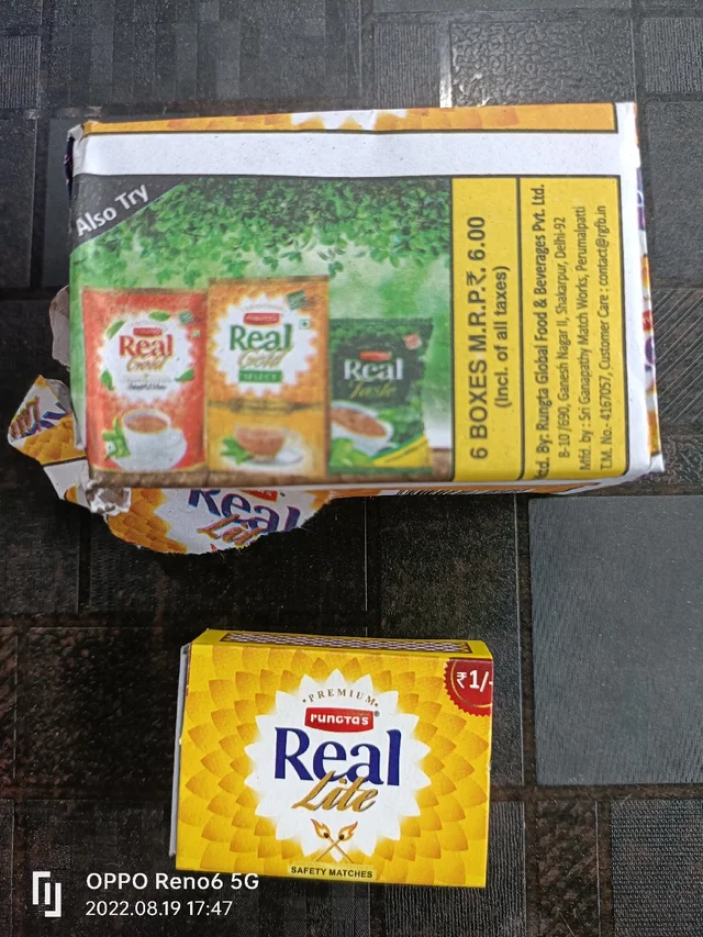 Real Match Box  6*1 - 6*1