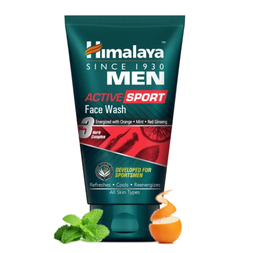 Himalaya Men Active Sport Face Wash - Active Sport, 100ml