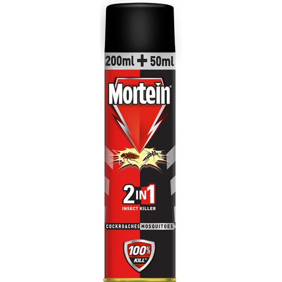 Mortein 2in1 Spray - 250ml