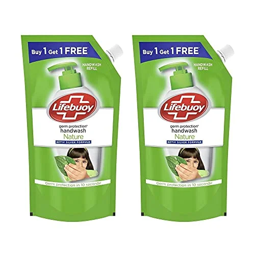 Lifebuoy Nature Hand Wash  - 750ml, Buy 1 Get 1 Free