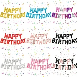16 inch Happy Birthday Foil Balloon - Red