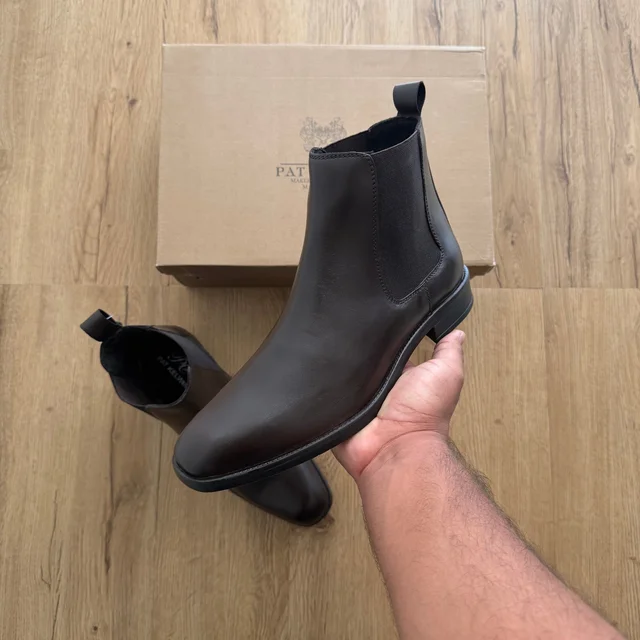 SMOOTH LEATHER BROWN CHELSEA (SLBC01) - UK 6