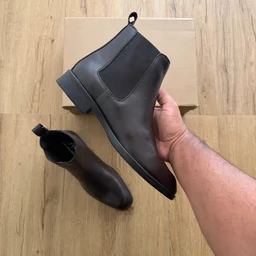 SMOOTH LEATHER BROWN CHELSEA (SLBC01) - UK 6