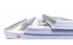 A4 SIZE RULE SPIRAL NOTEBOOK PACK OF 3 - 300 PAGES