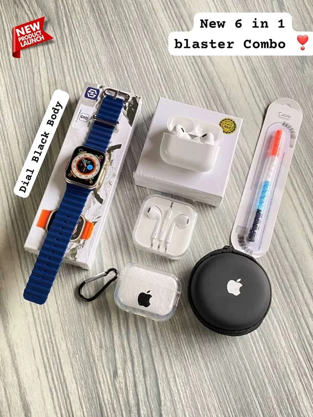 APPLE WATCH ULTRA AND AIRPODS PRO 2 TWS COMBO* - Navy Blue