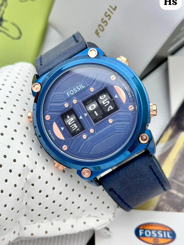 Fossil*Rotor#Quartz movement #Model sporty#Gender- men’s Refuses - Black