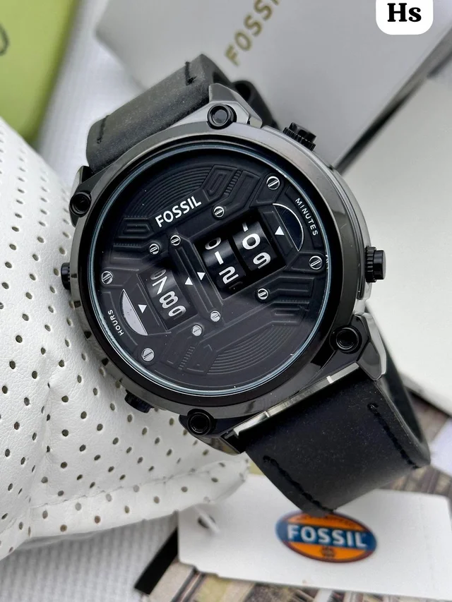 Fossil*Rotor#Quartz movement #Model sporty#Gender- men’s Refuses - Gold