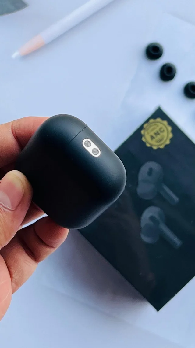 APPLE AIRPODS PRO 2nd Generation MADE IN USA WITH STEM VOLUME CONTROL* π - Black
