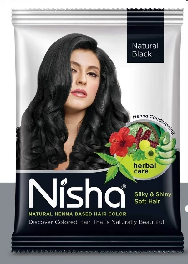 Nisha Mehendi Hair Colour Black