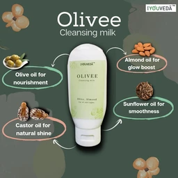 Olivee Cleansing Milk - White, 50ml