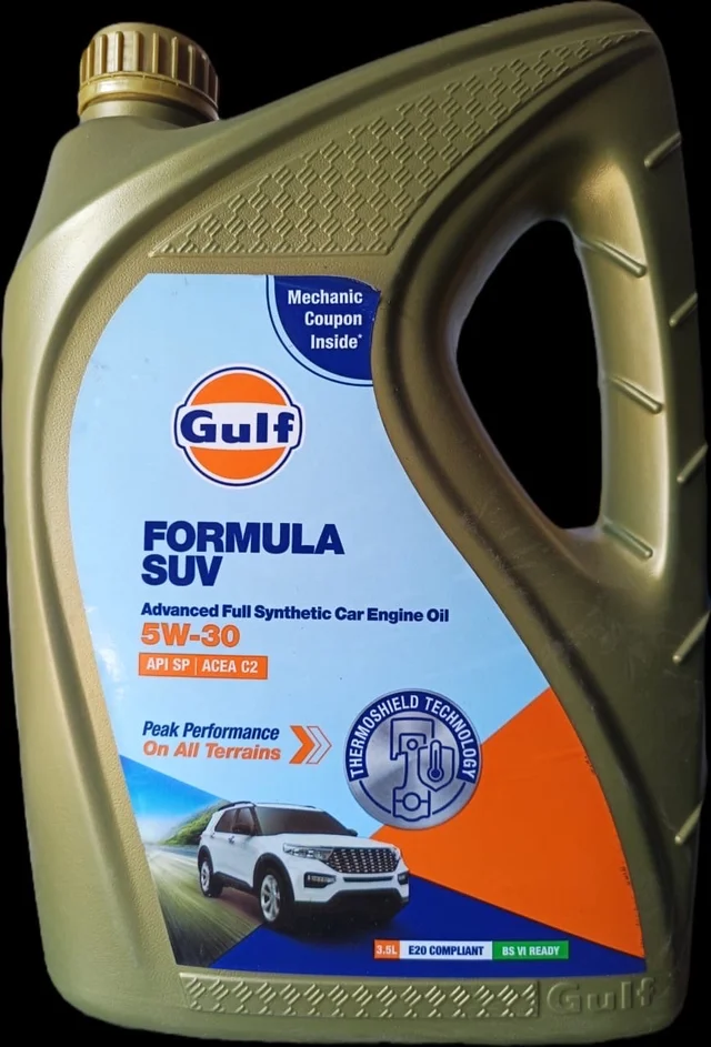 Gulf Advance Fully Synthetic Oil Car - 3.5 Ltr