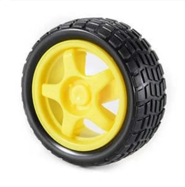 6.5 × 3.5 cm Tyre for BO Motor