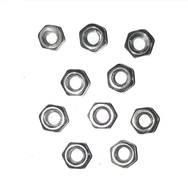 10 Pieces M4 4mm SS Hex Head Nut