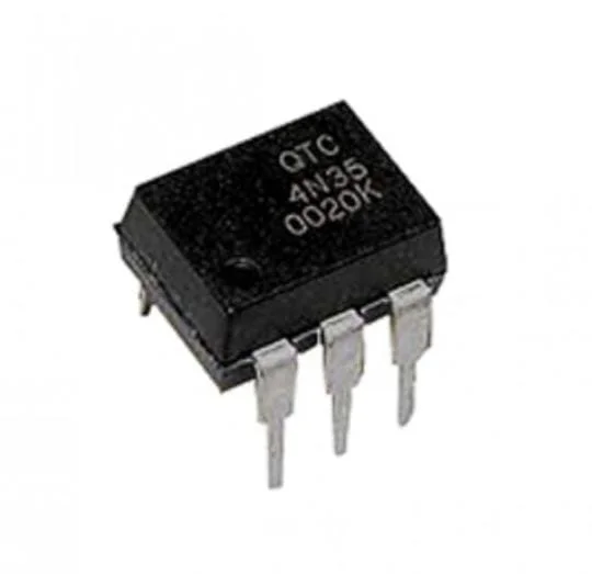 4N35 1-Channel 50 mA Phototransistor Output Optocoupler