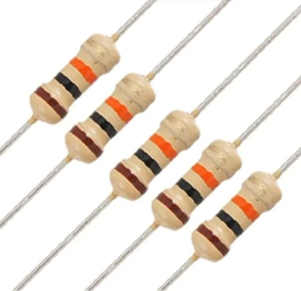 15pcs 0 ohm 1/4 watt resistor
