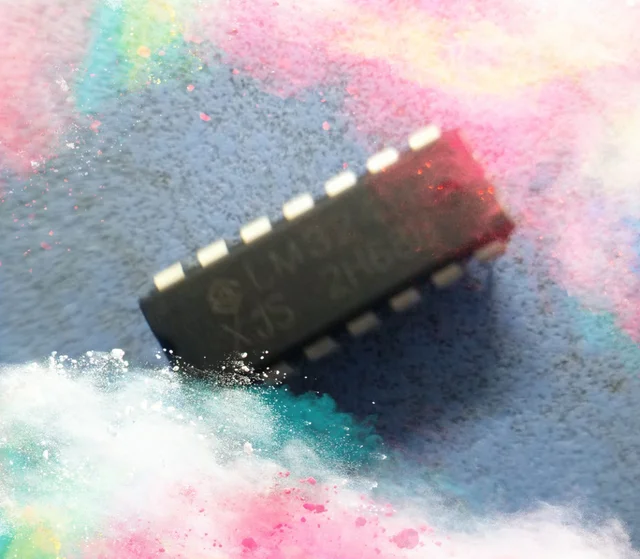 Lm324N XJS 2H68B IC DIP 14 Power Quad Op-Amp - M1
