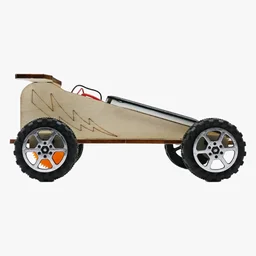 DIY Solar Toy Car STEM Kit Q9 C4