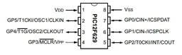PIC12F629 8-bit PIC Microcontroller Q2 C6