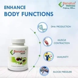 Renatus Wellness Renatus Nova Capsules | Nutraceutical Supplement| 120 Capsule | ORIGINAL - 120 Capsules, 24 Months