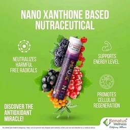 Renatus Wellness ImuuXanth Anti - Oxidant | NanoXanthone Based Nutraceutical - 30 Pcs, 24 Months